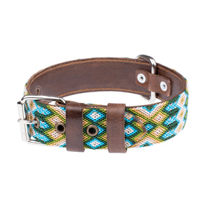 Artisan Dog Collar, Arenal width 3.5cm