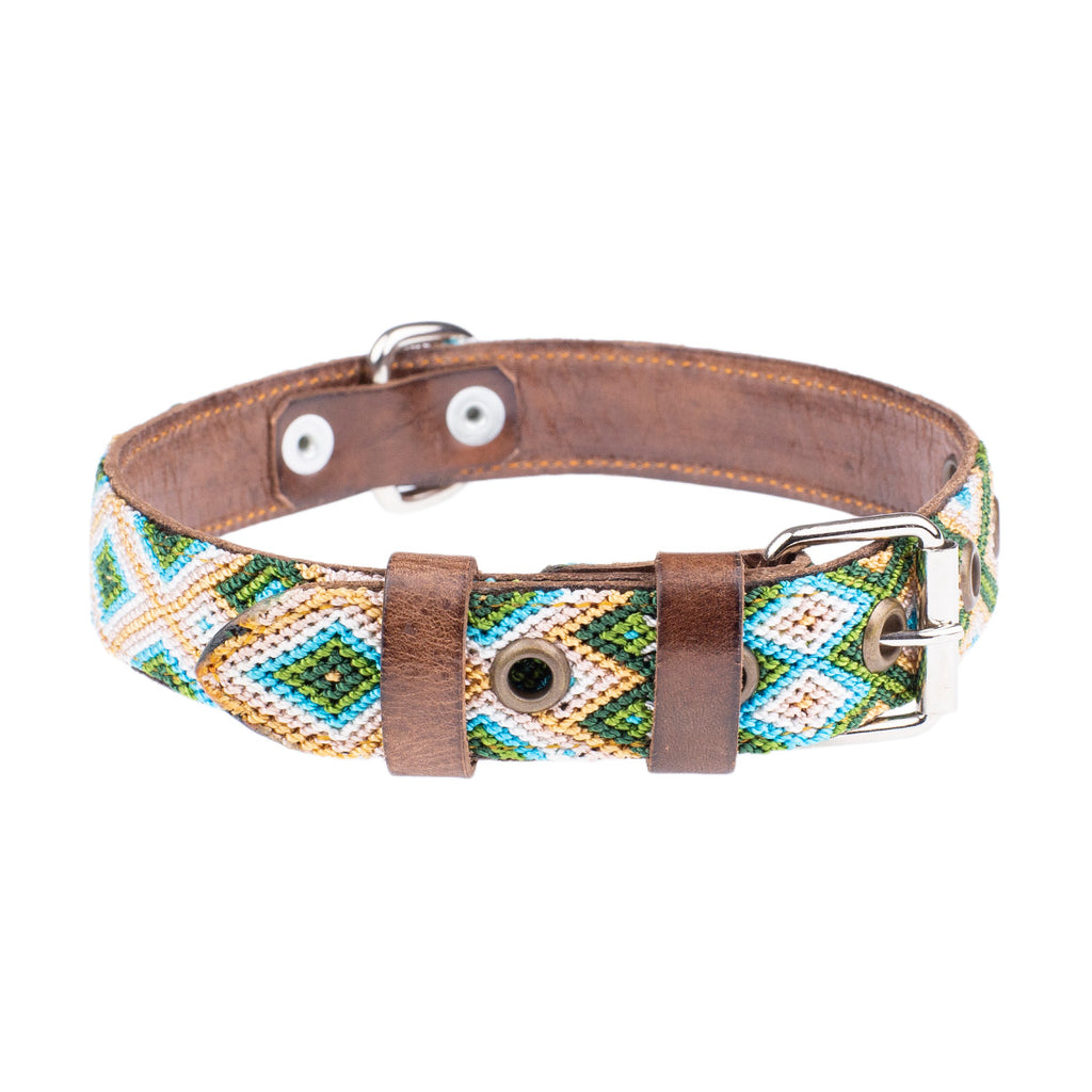 Artisan Dog Collar, Arenal – Mimoso Pets