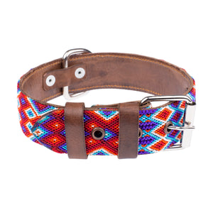 Artisan Dog Collar, Miramar width 3.5cm