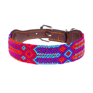 
            
                Load image into Gallery viewer, Artisan Dog Collar, Condesa
            
        