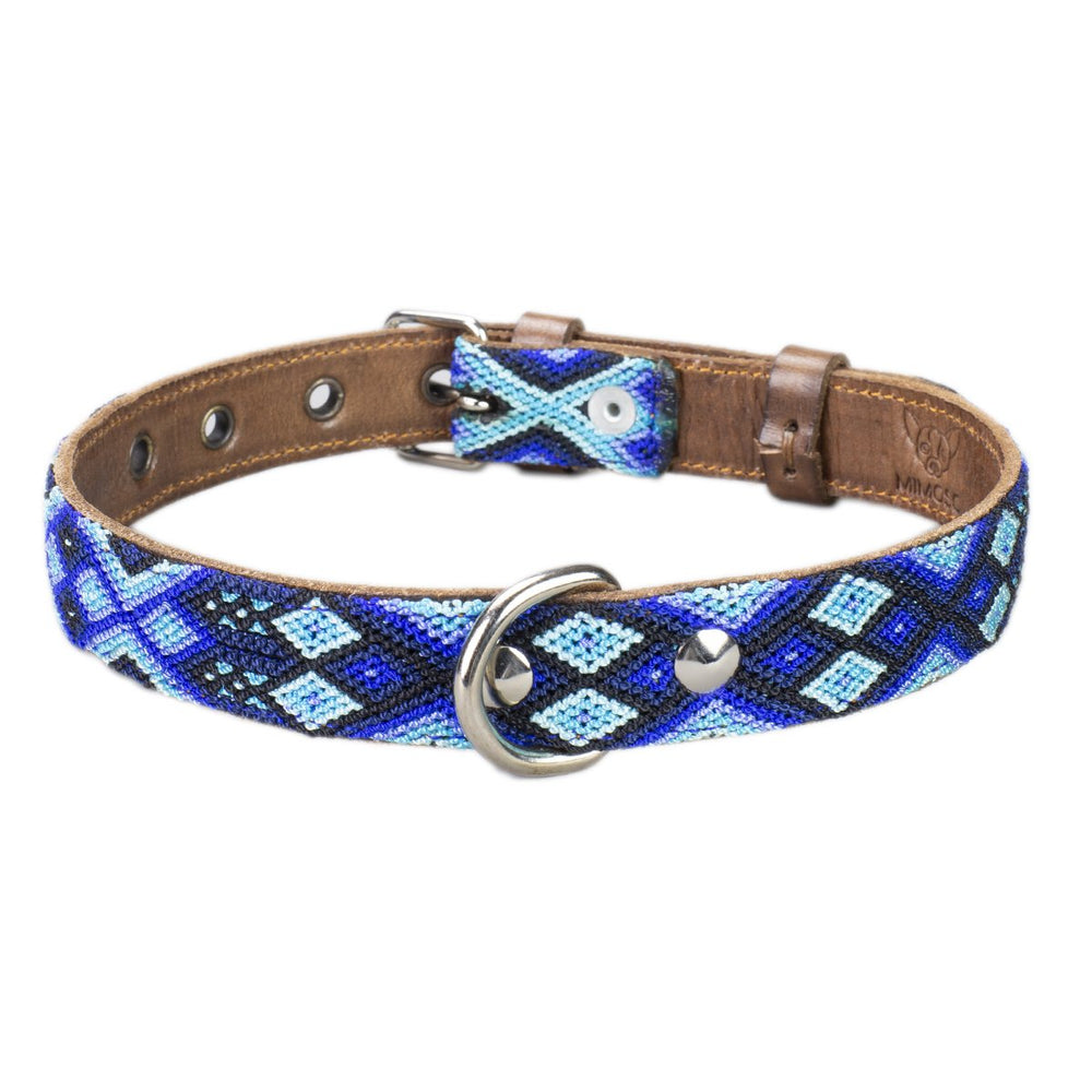 
            
                Load image into Gallery viewer, xpuha dog collar blue buckle view
            
        