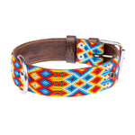 Artisan Dog Collar, Mazatlan width 3.5cm